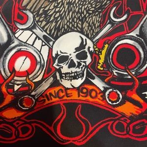 Harley Davidson Button Up